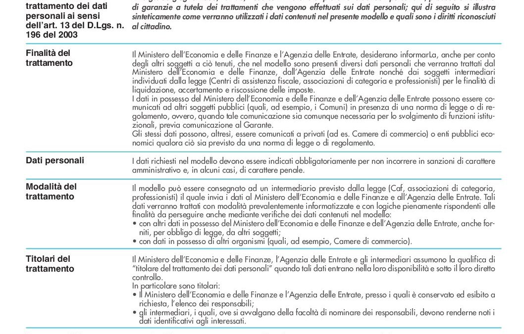 MODELLO AA5